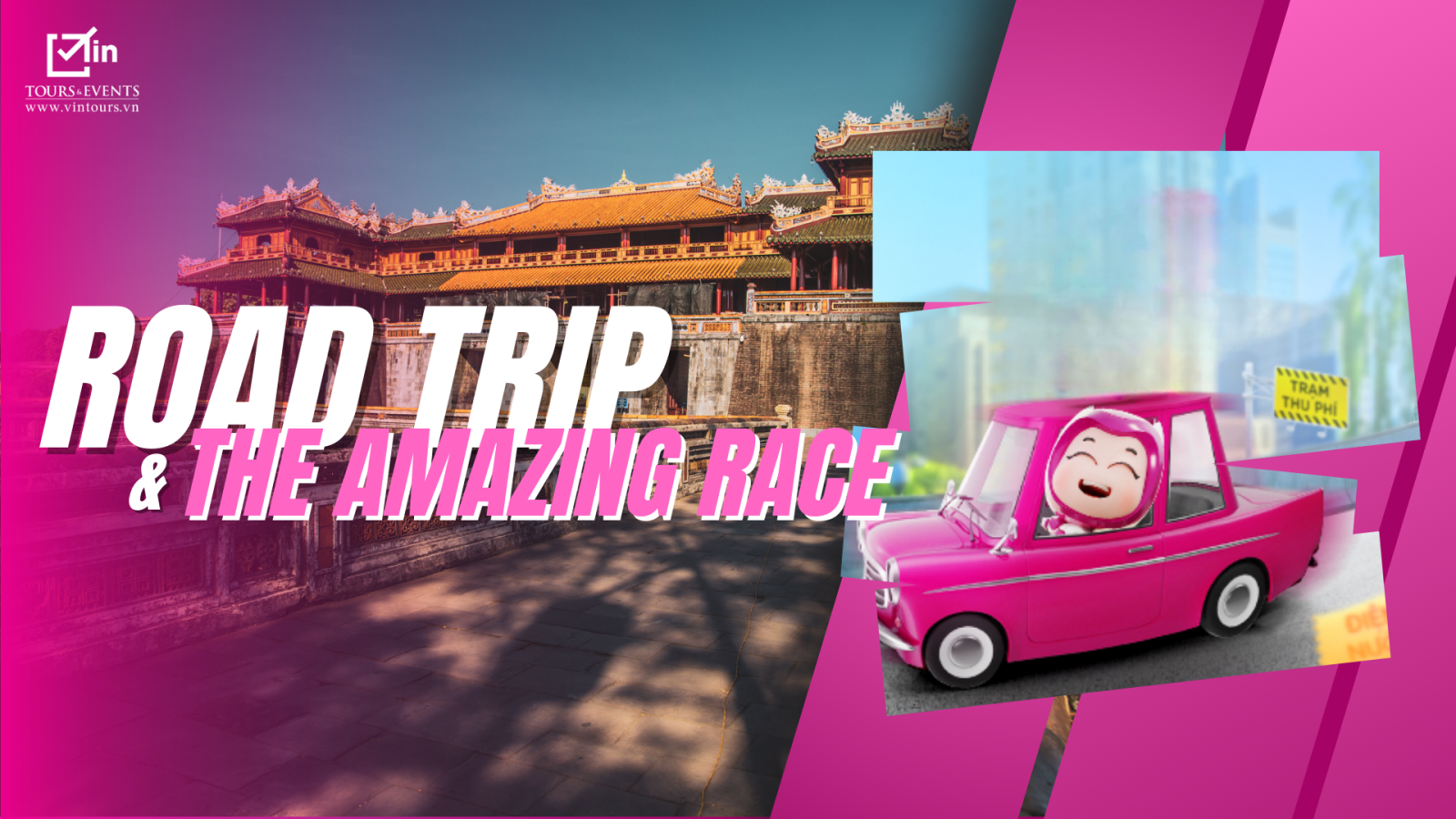 Các đội chơi tham gia team building Amazing Race với tinh thần quyết tâm cao